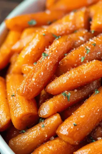 Slow Cooker Glazed Carrots