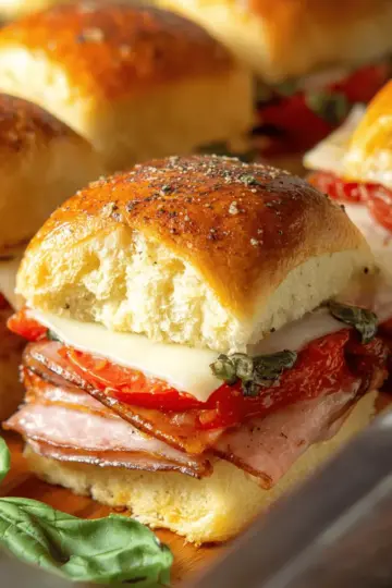 Hot Italian Sub Sliders