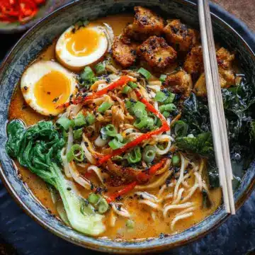Spicy Miso Sesame Ramen