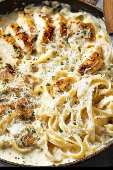 Chicken Fettuccine Alfredo