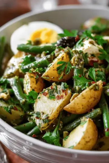 French-Style Potato and Green Bean Salad