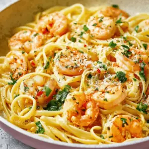 Garlic Butter Shrimp Pasta