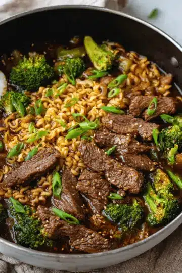 Beef and Broccoli Ramen