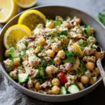 10 Minute Chickpea Tuna Salad
