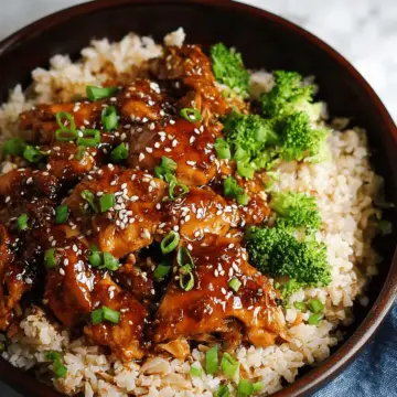 Slow Cooker Honey Garlic Chicken
