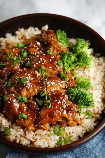 Slow Cooker Honey Garlic Chicken
