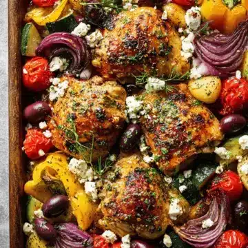 Greek Sheet Pan Chicken