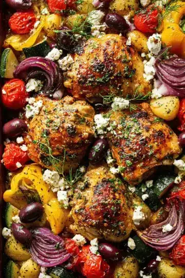 Greek Sheet Pan Chicken