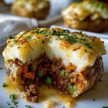 Shepherd’s Pie Stuffed Potatoes