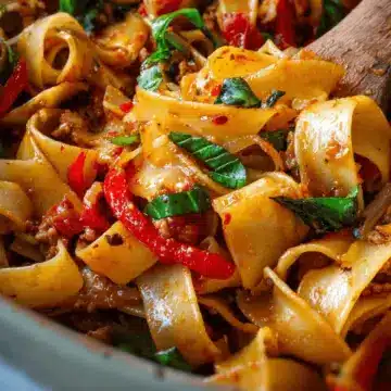 Italian Drunken Noodles