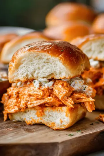 Buffalo Chicken Sliders