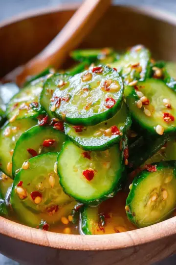 Easy Asian Cucumber Salad