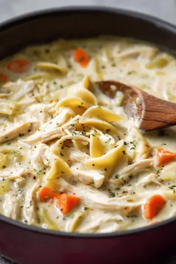 Creamy Chicken Noodle Soup