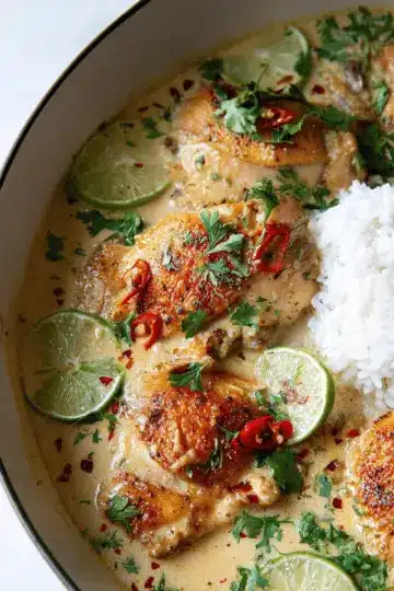 Creamy Coconut Milk Chicken Recipe
