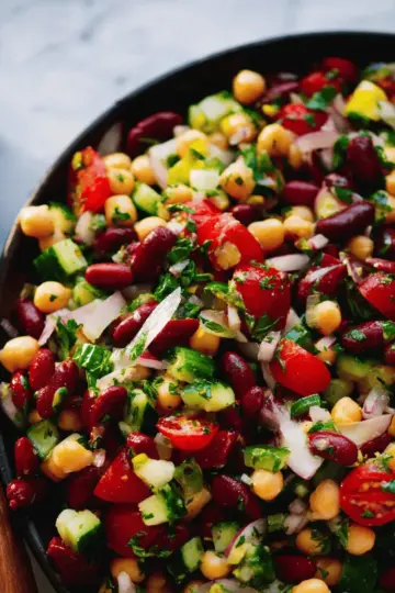 Mediterranean Bean Salad