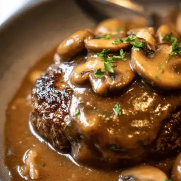 Salisbury Steak with Mushroom Gravy