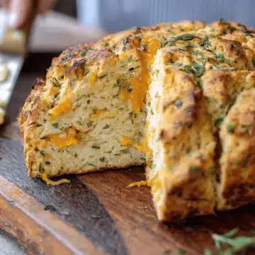 Cheddar Herb Savory Irish Soda Bread