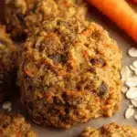 Healthy Carrot Cake Oatmeal Cookies