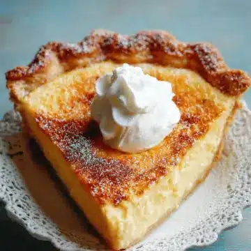 Grandma's Old Fashioned Custard Pie