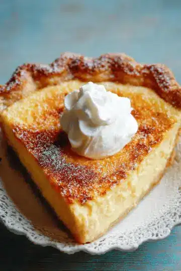 Grandma's Old Fashioned Custard Pie