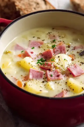 Easy and Comforting Ham and Potato Soup