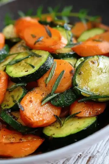 Sauteed Zucchini and Carrots