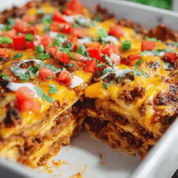 Easy Mexican Lasagna