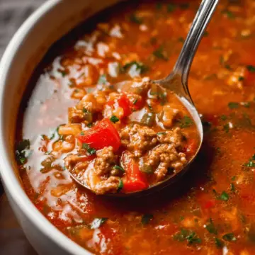 Easy Stuffed Pepper Soup