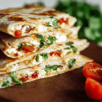 Mediterranean Quesadillas