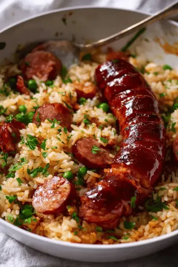 Smoked Sausage and Rice