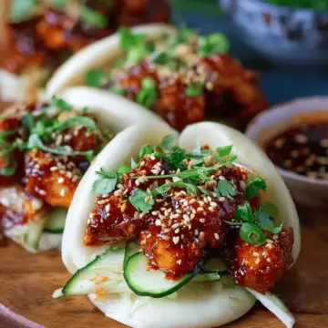 Korean Chicken Bao