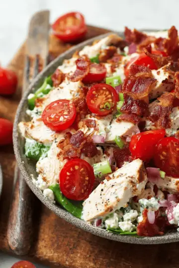 Healthy BLT Chicken Salad