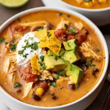 Easy Chicken Taco Soup