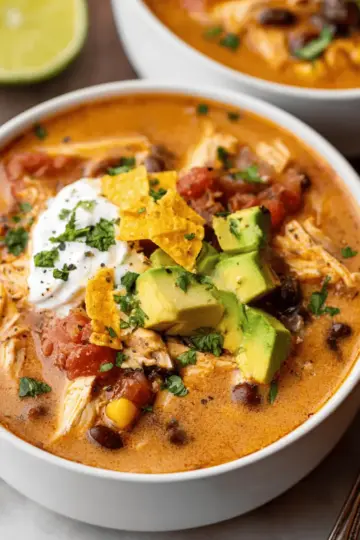 Easy Chicken Taco Soup
