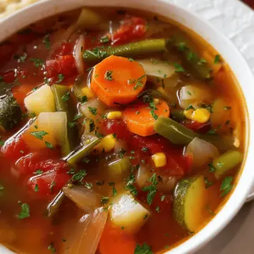 Vegetable Soup