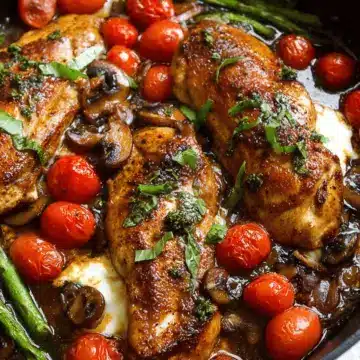 One Pan Balsamic Chicken