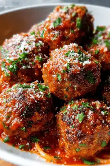 Melt-In-Your-Mouth Italian Meatballs
