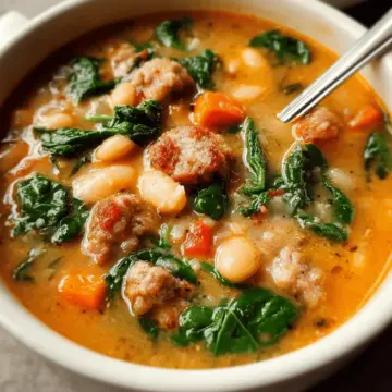 Italian Sausage White Bean Soup