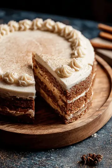 Brown Sugar Chai Cake