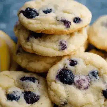 Lemon Blueberry Cookies