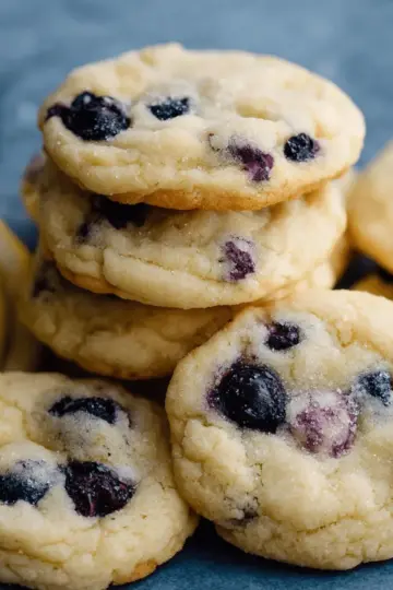 Lemon Blueberry Cookies