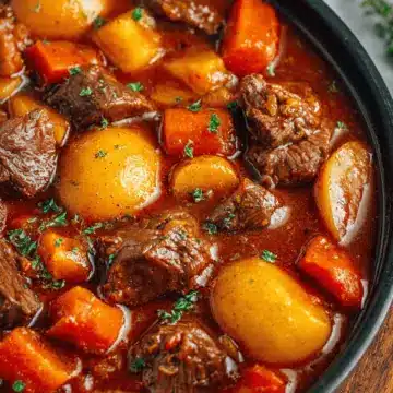 Easy Homemade Beef Stew