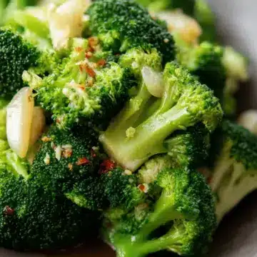 Garlic Broccoli Stir Fry