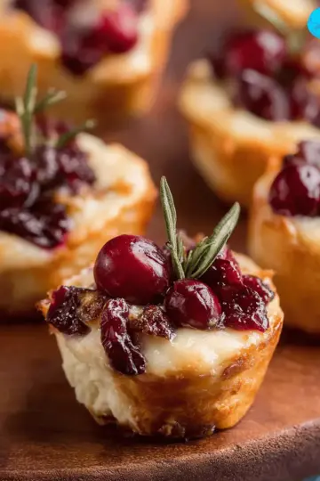 Cranberry Brie Bites