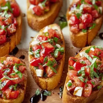 Balsamic Bruschetta