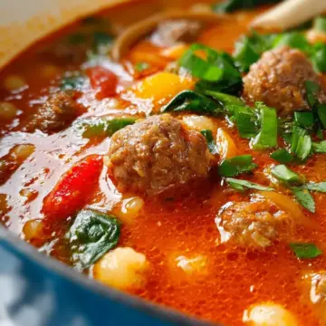 Meatball Soup