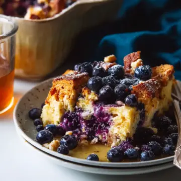 Blueberry Maple Breakfast Bake