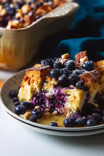 Blueberry Maple Breakfast Bake