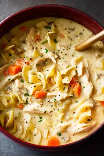 Creamy Chicken Noodle Soup