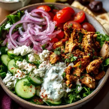Chicken Gyro Bowls